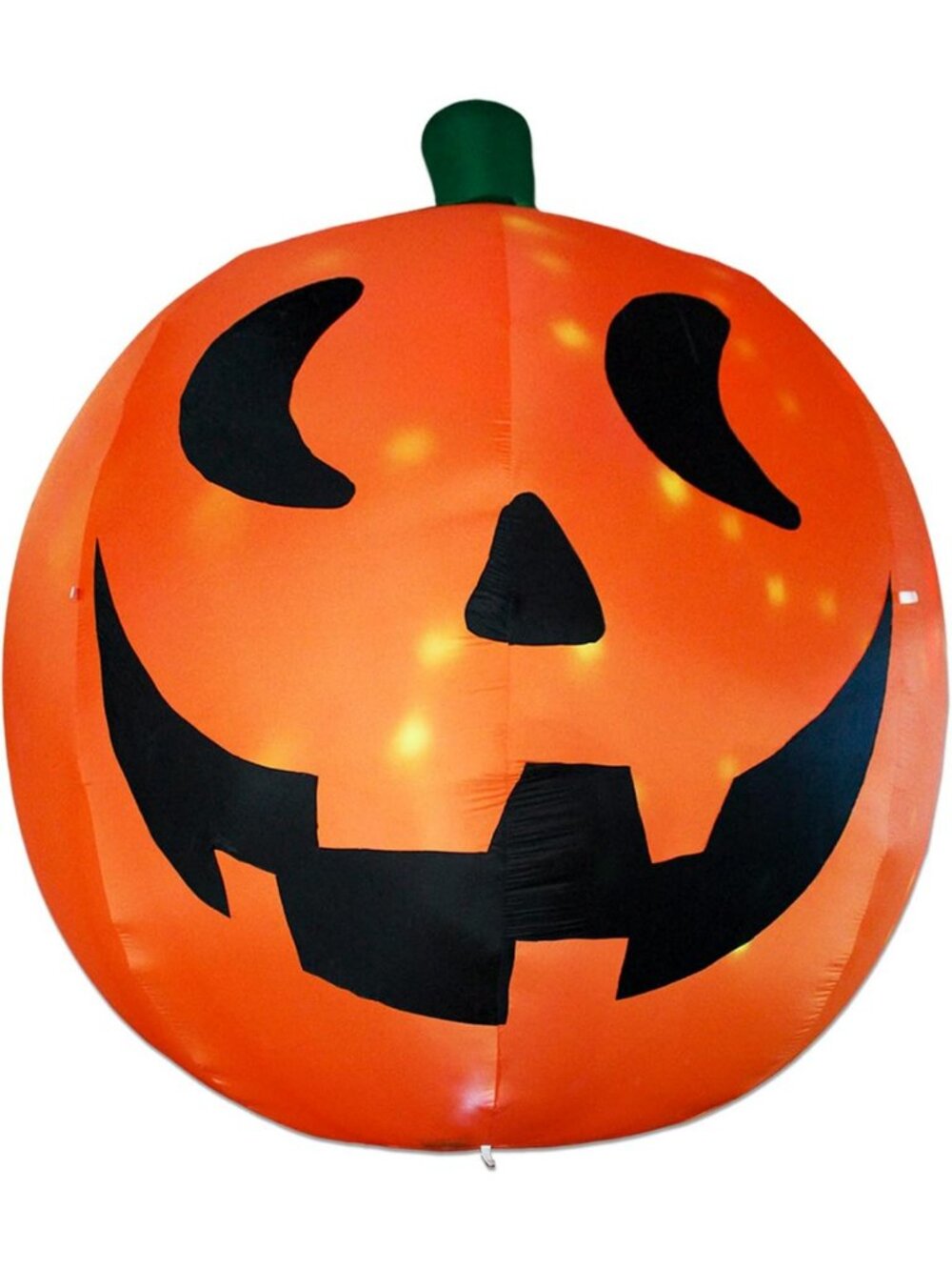10ft Halloween Inflatable Pumpkin with LED Lights - Spooky Outdoor Decor